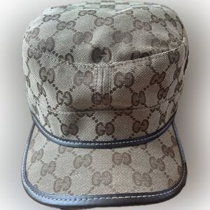 Authentic Gucci Military Hat